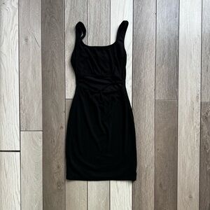 Princess Polly Mini Dress Black | Size: 2 | Excellent Condition